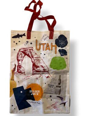 Trader Joe's Utah Reusable Shopper Tote Bag